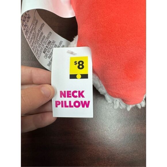 NWT Rainbow with Clouds Neck Pillow #1 - Picture 4 of 5